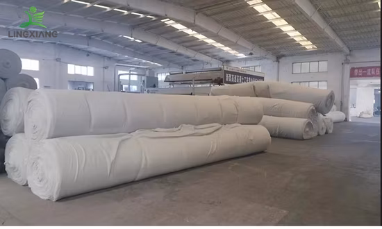 Prix ​​de tissu filtrant de géotextile de membrane de polyester de produits de terrassement