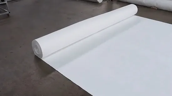 Fournisseur chinois géosynthétiques géotextile non tissé composite de drainage bon prix